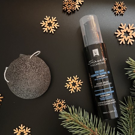 Świąteczny Kosmetyków MINI Box pielęgnacyjny + GRATIS Santo Volcano Spa