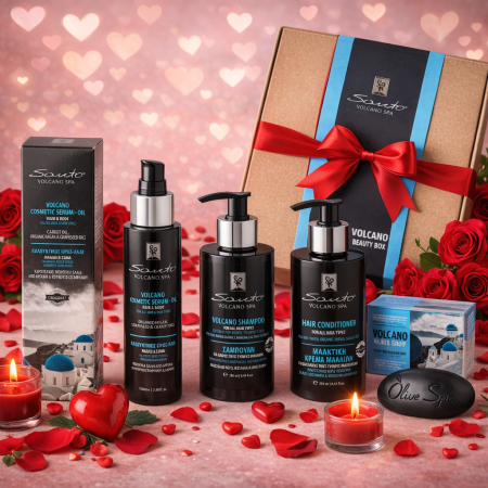Zestaw Kosmetyków do pielęgnacji włosów Santo Volcano Spa
